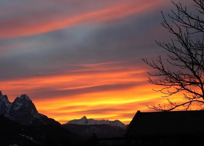 Penzion Pfeiffer Alm Mit Blick Auf Zugspitze 3*