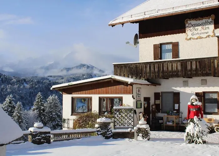 Pfeiffer Alm Mit Blick Auf Zugspitze Penzion Garmisch-Partenkirchen
